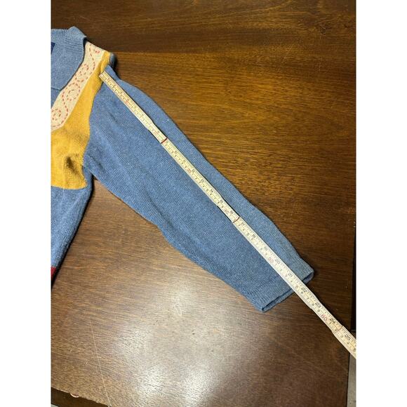 Willow Ridge Embroidered Fall Sweater Leaves Pumpkin Patch Women XL Grandma VTG - Picture 6 of 11